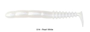 Leurres Reins FAT ROCKVIBE SHAD 5" 014 - PEARL WHITE