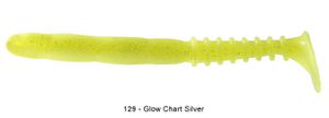 FAT ROCKVIBE SHAD 6,5" 129 - GLOW CHARTREUSE SILVER