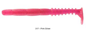 Leurres Reins FAT ROCKVIBE SHAD 6,5" 317 - PINK SILVER