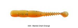 Lures Reins ROCKVIBE SHAD 2" 308 - MARBLE CHART ORANGE