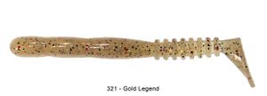 Lures Reins ROCKVIBE SHAD 3,5" 321 - GOLD LEGEND