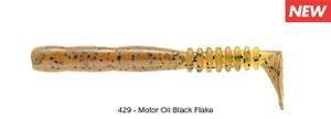 Lures Reins ROCKVIBE SHAD 3" 429 - MOTOR OIL PEPPER