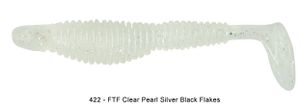 Lures Reins FAT BUBBLING SHAD 4" 318 - PEARL SILVER