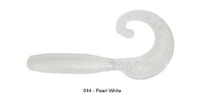 FAT G-TAIL GRUB MINI 2" 014 - PEARL WHITE