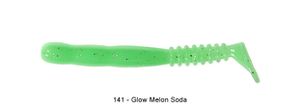 Lures Reins ROCKVIBE SHAD 2" 141 - GLOW MELON SODA