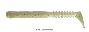Lures Reins ROCKVIBE SHAD 3,5" B33 - GREEN SHAD
