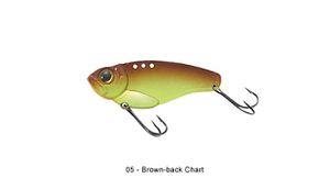 Lures Tiemco METAL SONIC 1/4 OZ 05 - BROWN BACK CHART