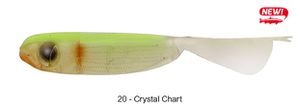 PDL SUPER FIN TAIL 2,7" 20 - CRYSTAL CHART