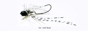 Lures Tiemco PDL BAIT FINESSE JIG 5 G 34 - SOFT SHELL