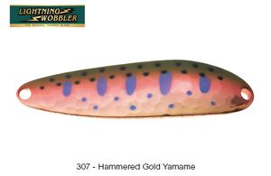 Lures Tiemco LIGHTNING WOBBLER 5 G 307 - HAMMERED GOLD YAMAME