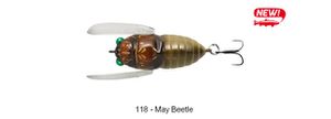 Lures Tiemco PDL TINY CICADA TT 2.7G 118 - MAY BEETLE